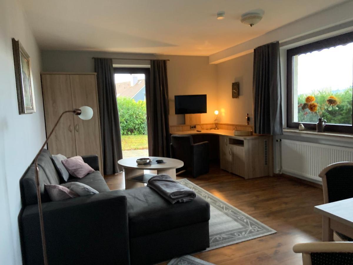 Ferienwohnung Wiesenblick mit Terrasse im Landhaus Fischer Sankt Andreasberg Exterior foto