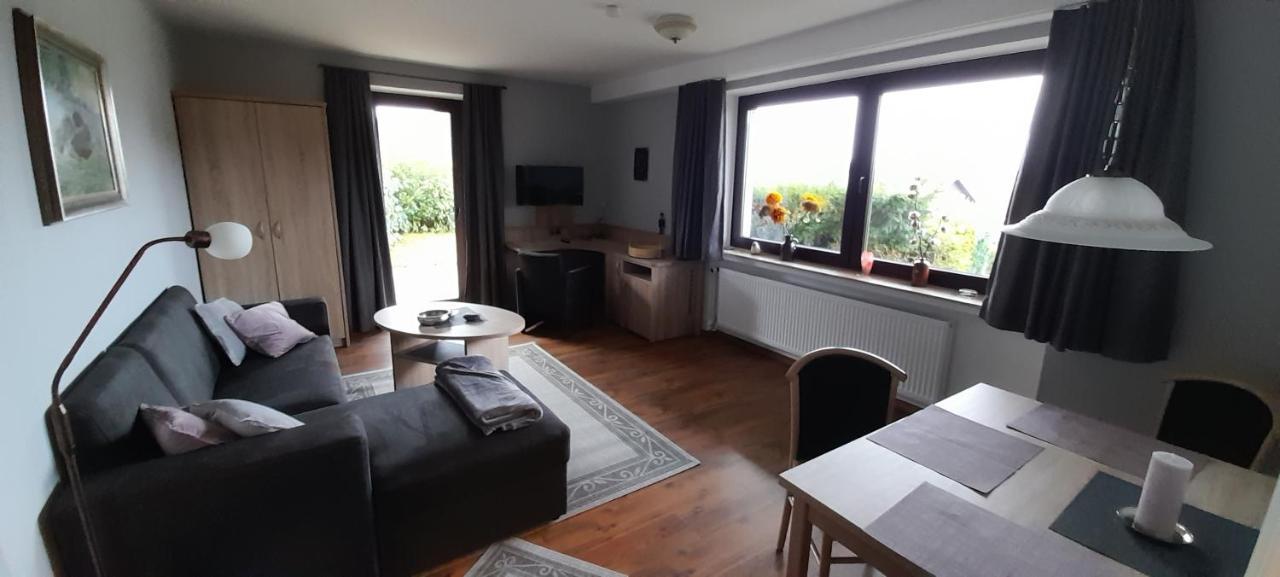 Ferienwohnung Wiesenblick mit Terrasse im Landhaus Fischer Sankt Andreasberg Exterior foto