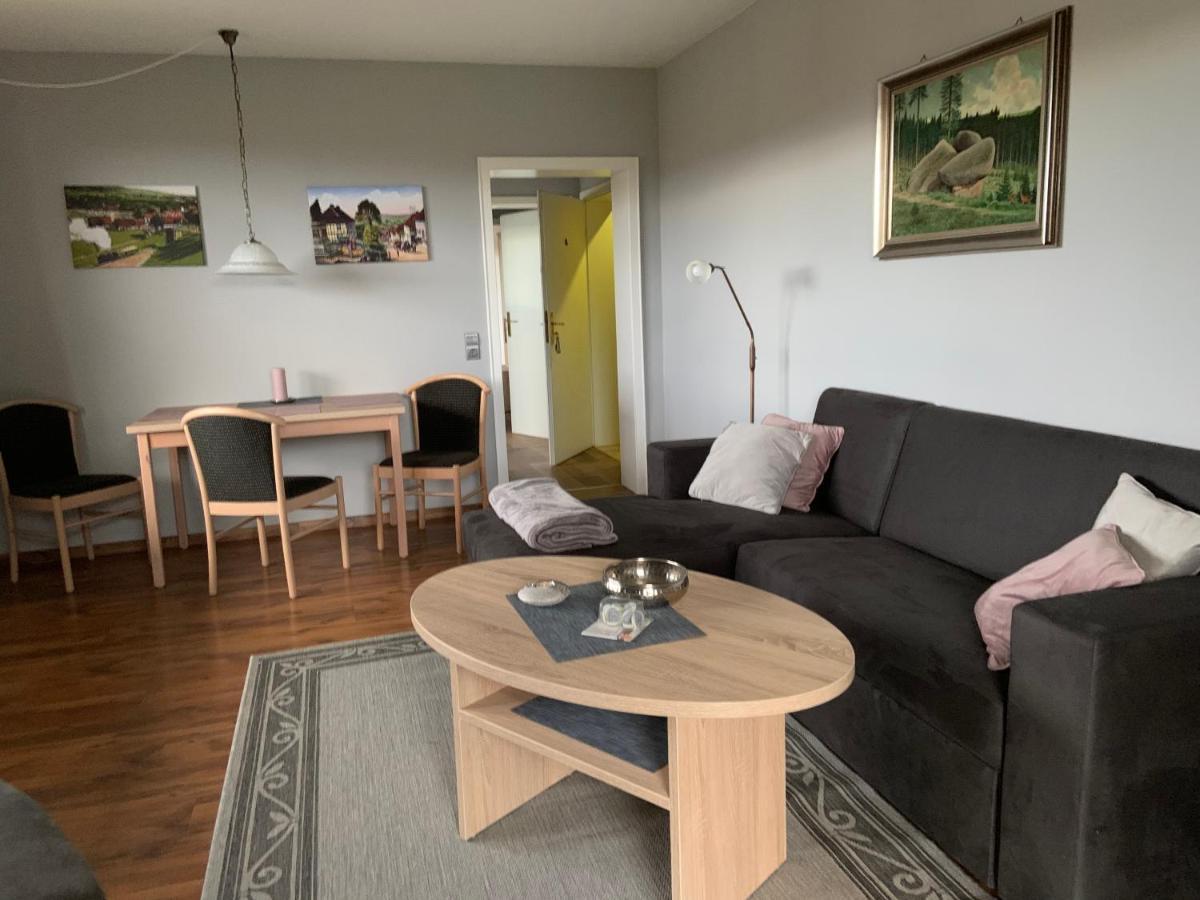 Ferienwohnung Wiesenblick mit Terrasse im Landhaus Fischer Sankt Andreasberg Exterior foto