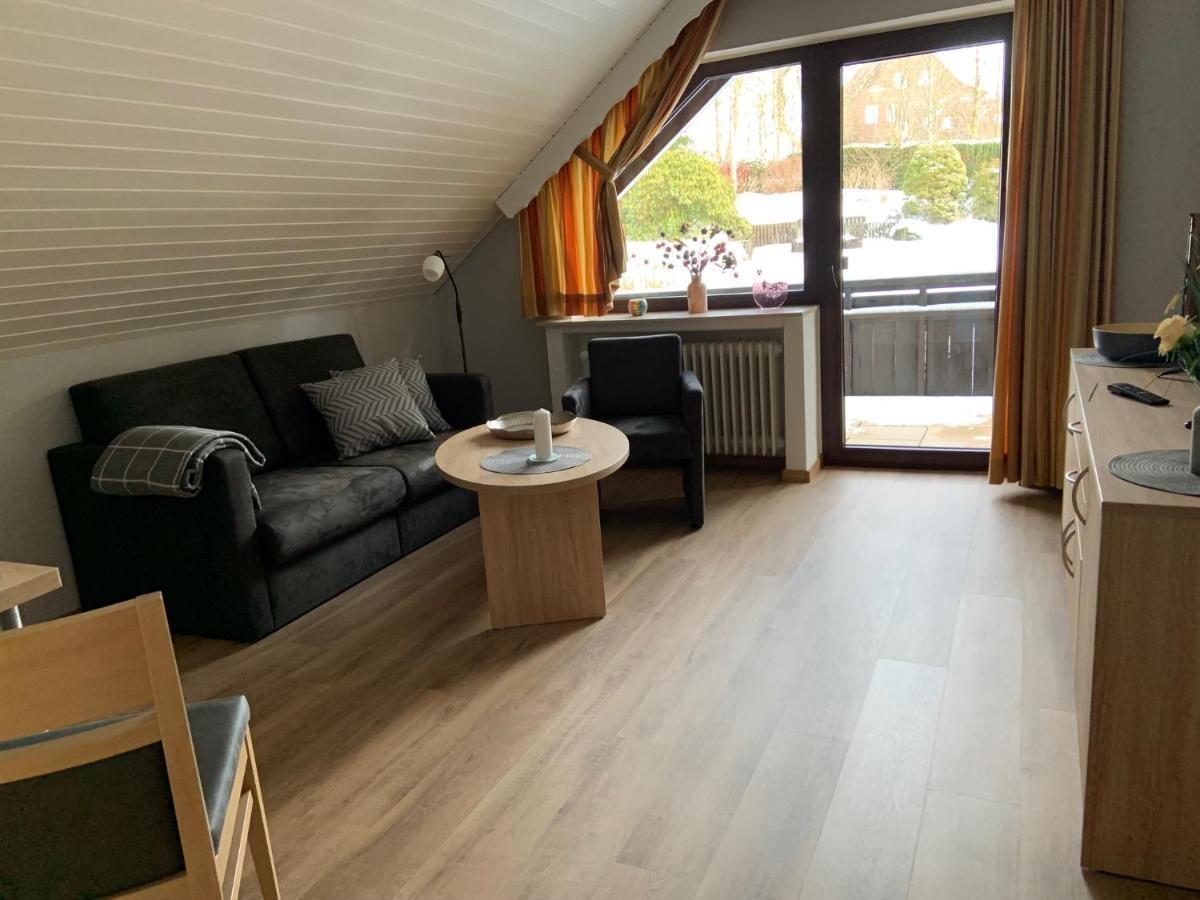 Ferienwohnung Wiesenblick mit Terrasse im Landhaus Fischer Sankt Andreasberg Exterior foto