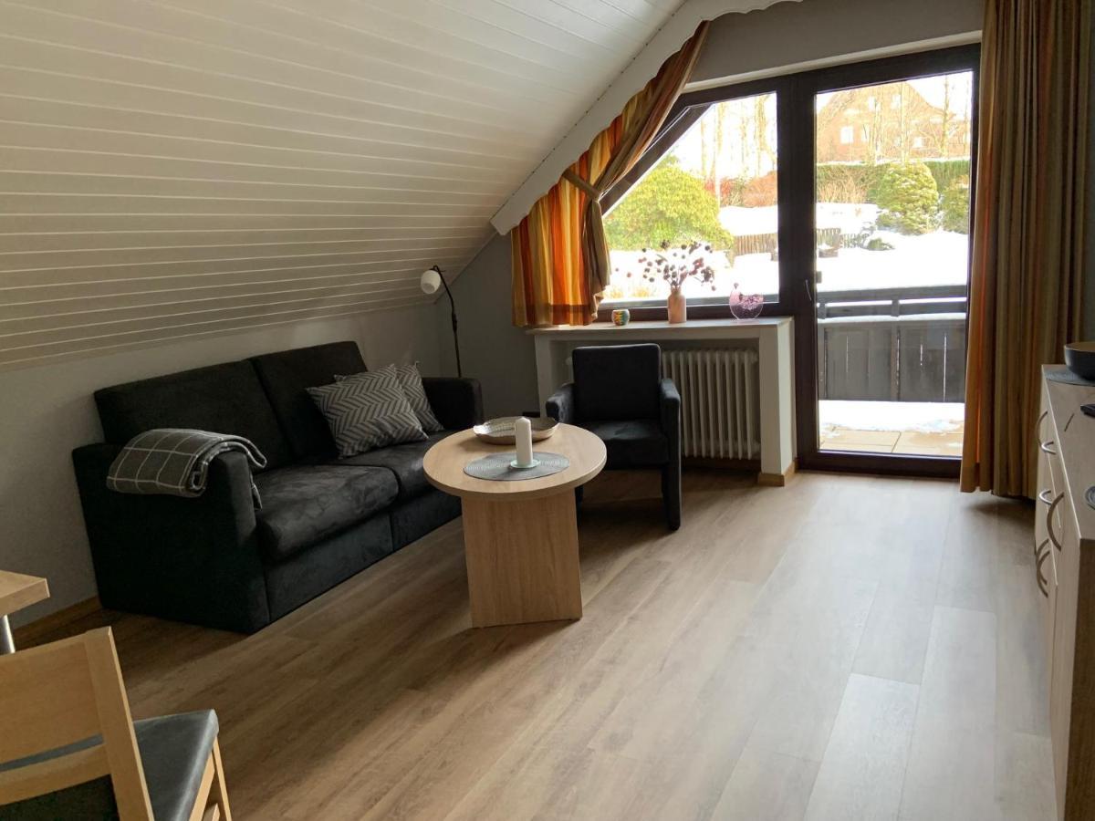 Ferienwohnung Wiesenblick mit Terrasse im Landhaus Fischer Sankt Andreasberg Exterior foto
